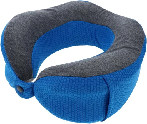 Vista 4 de BlackCanyon Outfitters YX006 Almohada de cuello de espuma viscoelástica contorneada Almohada de enfriamiento Avión Almohada de viaje Cuello Soporte