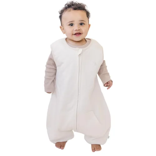 Vista 22 de Dreamsuit Saco de Dormir para Niños Pequeños con Pies – Saco de Dormir Caminante con Piernas, Rayón hecho de Bambú, Verano 0.8 TOG, Cremallera de 2