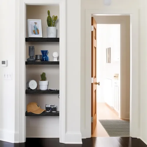 Vista 8 de AMADA HOMEFURNISHING Estantes flotantes montados en la pared, estantes de pared de 15 x 7 pulgadas para baño, dormitorio, sala de estar, estantes
