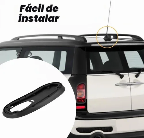 Vista 6 de Kit de reparación de juntas de goma para base de antena de techo para Mini Cooper R55 R56 Hatchback Wagon 65203456090 3456090 65203456089