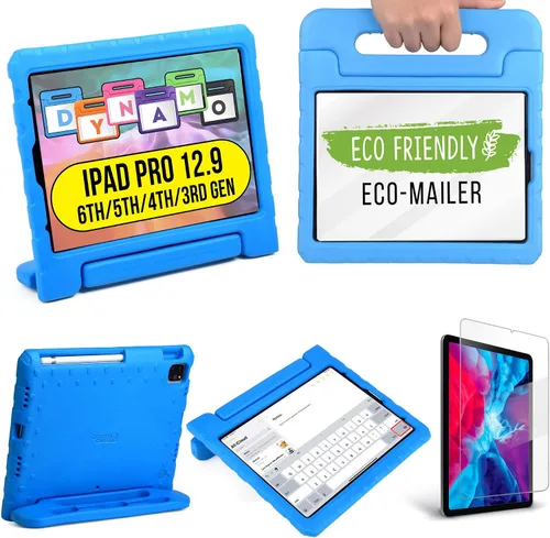 Vista 10 de Cooper Dynamo - Funda para iPad Pro 12.9 de 12.9 de 6ª generación (2022), también se adapta a 5ª-4ª-3ª generación (2021, 2020, 2018), espuma