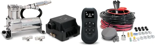 Vista 4 de AIr Lift Aplicación del sistema de control WirelessAIR 73000EZ solamente, sin controlador con montaje EZ Doble trayectoria