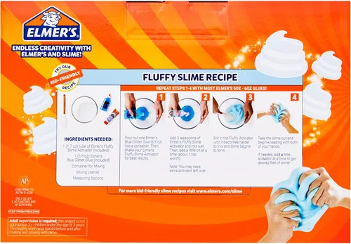 Vista 2 de Elmer's El kit de slime All-Star incluye activador de pegamento líquido y slime prefabricado, 9