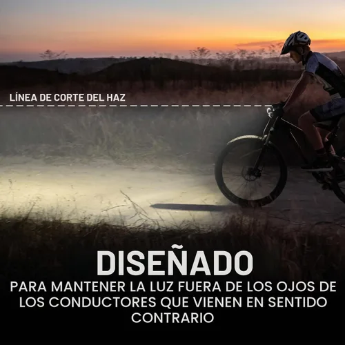Vista 6 de Energizer Luz recargable X400 para bicicleta, IPX4 resistente al agua, diseño compacto y ligero, luz de clip frontal y luz LED trasera