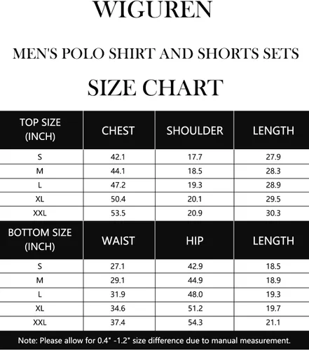 Vista 6 de Conjunto de camisa polo y pantalones cortos para hombre, conjunto de 2 piezas, de verano, casual, de punto gofre, de manga corta, para hombre