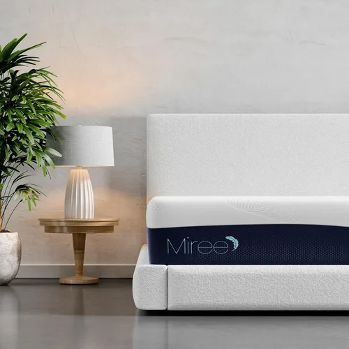Vista 8 de Miree Colchón individual de espuma viscoelástica de 10 pulgadas, certificado CertiPUR-US, cama en una caja