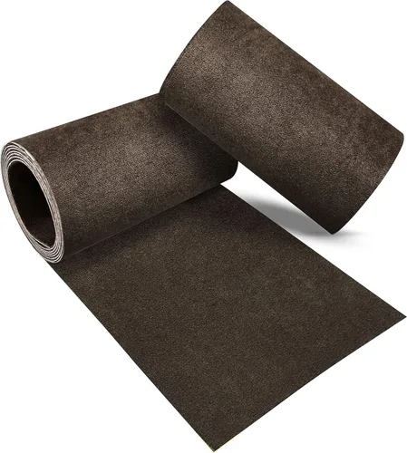 Vista 27 de Parche de reparación de terciopelo, parche de tela de franela autoadhesivo, varios colores, parche de microfibra, se puede usar para parches de Beige