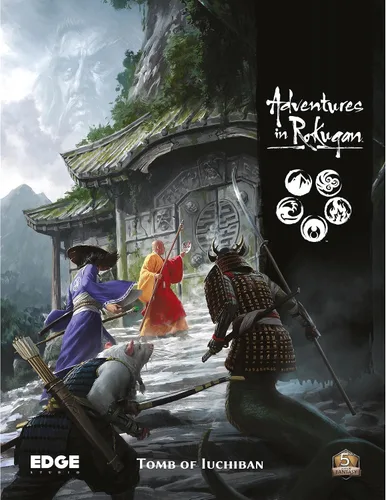 Vista 2 de Adventures in Rokugan Juego de rol Tomb of Iuchiban Expansion - Descubre los secretos de la tumba antigua! Juego de estrategia RPG, 2+ jugadores