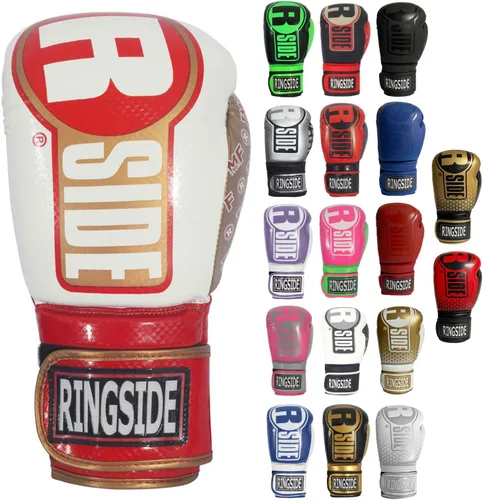 Vista 16 de Ringside Apex - Guantes de boxeo IMF-Tech con soporte seguro para la muñeca, guantes de boxeo sintéticos para hombres y mujeres
