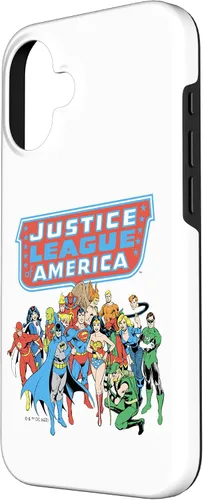 Vista 2 de Funda para iPhone 16 DC Comics Justice League Of America Group Shot