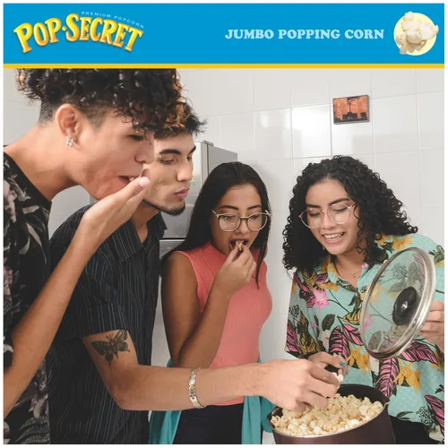 Vista 6 de Pop Secret Granos de palomitas de maíz jumbo, tarro de 30 onzas