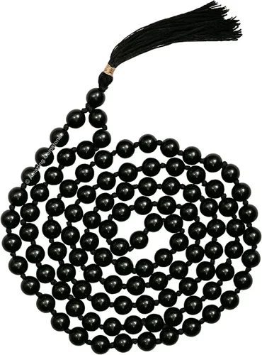 Vista 73 de Collar y Pulsera de Cuentas de Oración Japa Mala de Amazing Gemstone, 108 Cuentas para Meditación turquesa (African Turquoise)