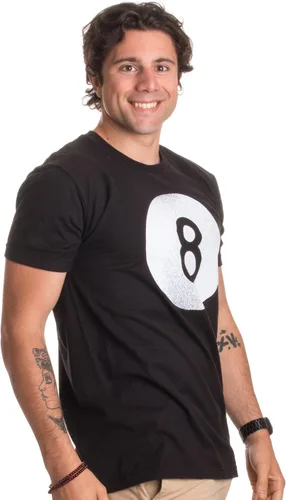 Vista 4 de Vintage Faded 8 Ball Pool Hall Shark Billiards Player Hustler Camiseta unisex