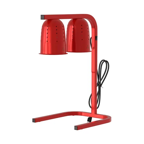 Vista 4 de Calentador comercial negro de la comida, 500W, 120V, aluminio, altura ajustable