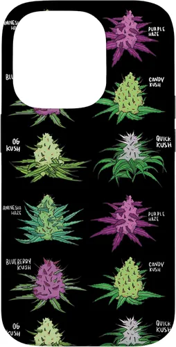 Vista 17 de Weed Pattern Kind of Weed Pot Stoner Marihuana Cannabis Leaf Case para iPhone 17