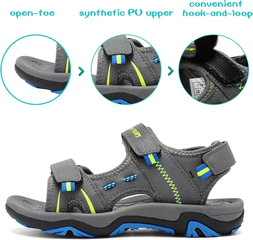 Vista 3 de DREAM PAIRS Sandalias deportivas de verano para niños y niñas niños pequeñosniñosgrandes