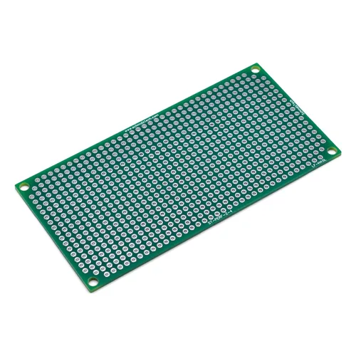 Vista 6 de Placa de circuito electrónico LF HASL de doble cara, placa de circuito electrónico PCB para circuito prototipo de bricolaje, FR4, placa de prototipo