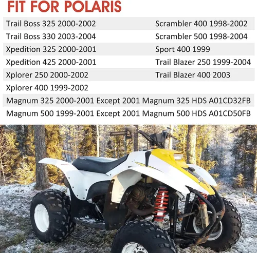 Vista 2 de M MATI Conjunto de Calibrador de Freno Trasero para Polaris Magnum 325 500 Scrambler 400 500 Trail Blazer 250 400 Trail Boss 325 330 Xpedition 325