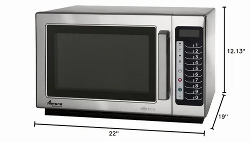 Vista 2 de AMANA RCS10TS Horno microondas de servicio medio, 1000 W