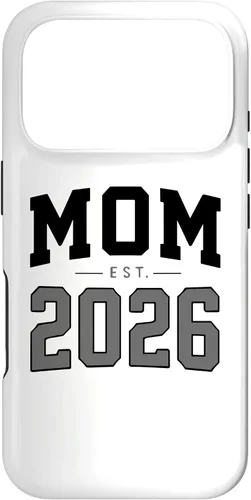 Vista 30 de Mom Est 2026 New Mother Parent New Born Child Parenthood Case for iPhone 17