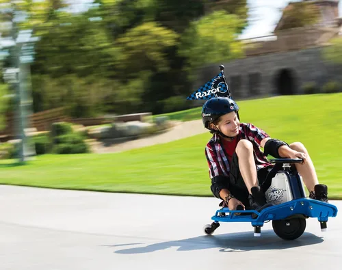 Vista 5 de Razor Crazy Cart - Máquina de deriva definitiva de 12 MPH (19 KMH)