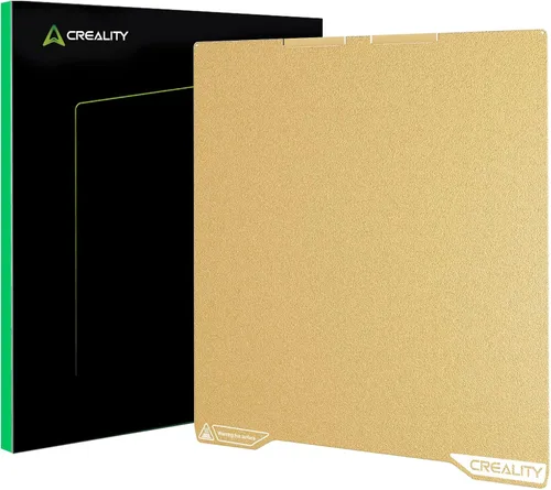 Vista 9 de Creality K1 SE Placa de construcción de resina epoxi, cama Ender 3 V3 SE de 235 x 235 mm, placa de cama de acero de resorte texturizado