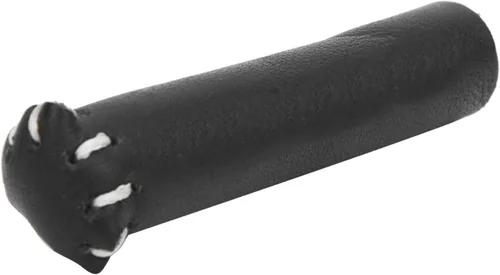 Vista 3 de Cubierta de punta de taco de billar, accesorios de cuero profesional, fácil de deslizar en la punta del taco, con material resistente y duradero