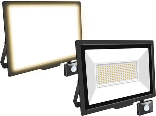 Vista 11 de Willpower 2 unids LED Floodlight 10W 1000lm LED luces de seguridad al aire libre con sensor de movimiento LED luz de trabajo IP66 impermeable PIR