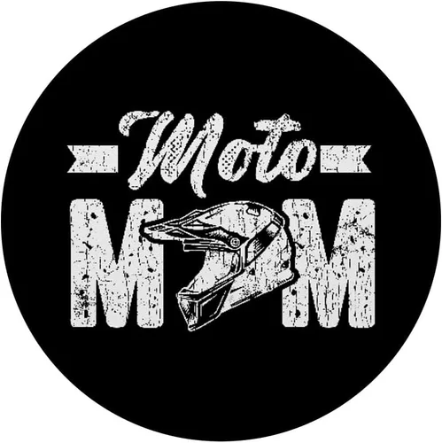 Vista 3 de Moto Mom Funny Mudd Racing Bogging Mudding Graphic PopSockets intercambiables PopGrip