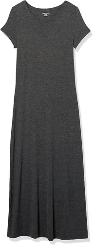 Vista 7 de Tienda Essentials - Vestido largo de manga corta para mujer