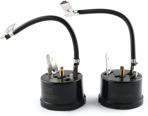 Vista 2 de E-outstanding Protector térmico de sobrecarga para compresor, 2 piezas, 1/3HP-250W, parte de repuesto de protección contra sobrecarga térmica