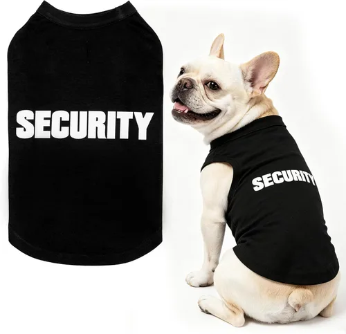 Vista 11 de BINGPET Bad to The Bone - Camiseta de algodón suave para cachorros, transpirable, ligera, para disfraz de perro, chaleco sin mangas, lavable a