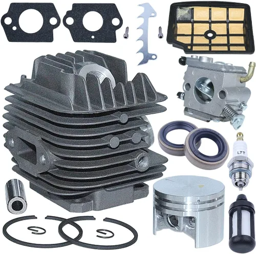 Vista 2 de Fricgore Spare Parts for 40mm Cylinder Carburetor for Stjhl MS200T 020T Chainsaw Felling Dog Top End Kit Garden Tool Parts Moto Sierra Gasolina