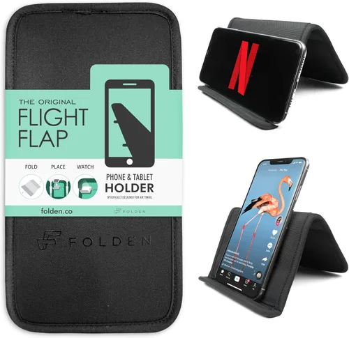 Vista 15 de Flight Flap Soporte flexible para tablet de avión, soporte flexible para teléfono celular y tableta, extra grande de 12 x 7 pulgadas, soporte