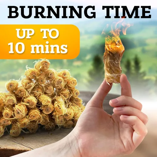 Vista 8 de Arrancador de fuego – Arrancadores de fuego de pino natural para chimenea, fogatas, parrilla, estufa de leña y pellets, chimenea, hoguera, barbacoa