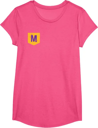 Vista 9 de Blippi Meekah - Camiseta oficial con logotipo de bolsillo Azul Jaspeado