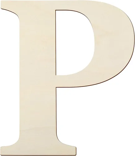 Vista 19 de Letras de madera de 12 pulgadas y letras de madera en blanco de 1/5 pulgadas de grosor sin terminar para pintura, manualidades y decoración de pared