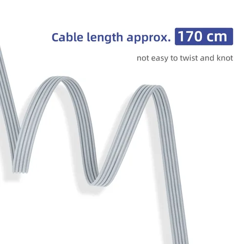 Vista 5 de High Definition Wii Component Cable for Nintendo Wii HDTV AV Audio Video - Premium Wii Cables for Enhanced Gaming Experience with Crisp Visuals and