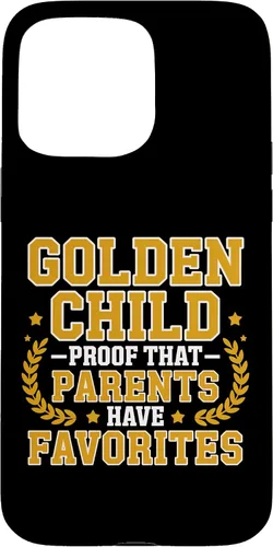 Vista 31 de Golden Child Mom's Favorite Gifted Kids Sibling Rivalry Art Case for iPhone 16