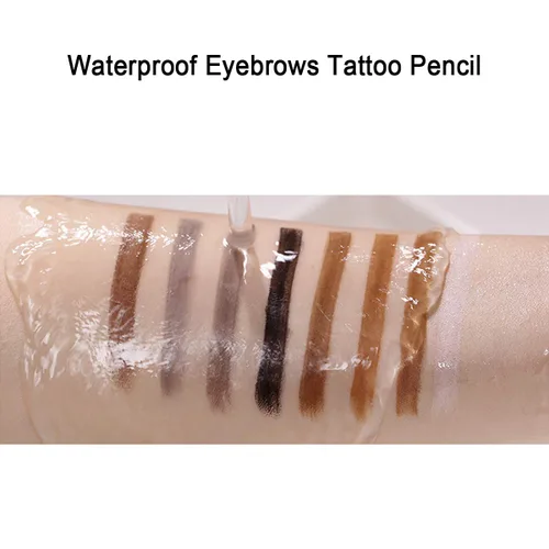 Vista 7 de Guapa Microblading - Lápiz de cejas impermeable con cordón para marcar, rellenar y contornar, maquillaje de tatuaje y maquillaje permanente