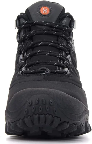 Vista 4 de Botas de senderismo impermeables Thermator de tiro medio para hombre, botas de senderismo para exteriores, 7