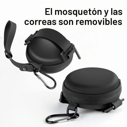 Vista 5 de JOYJOM Estuche rígido de transporte para Go Plus Plus + accesorio, bolsa protectora de piel sintética EVA portátil, funda de transporte rígida