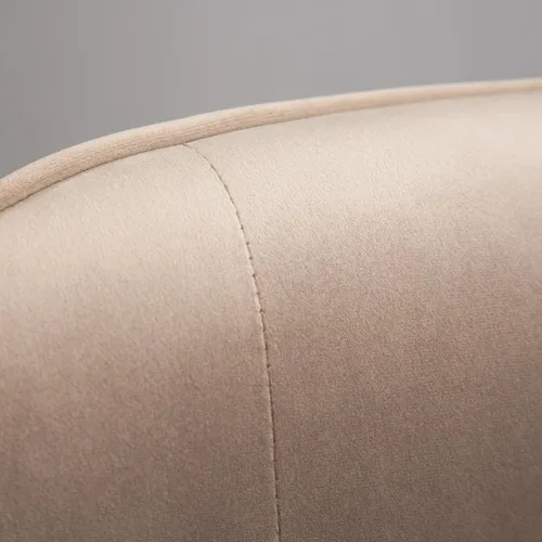 Vista 9 de Roundhill Furniture - Silla decorativa doarnin contemporánea de terciopelo sedoso con respaldo de botones, Tela, Chocolate