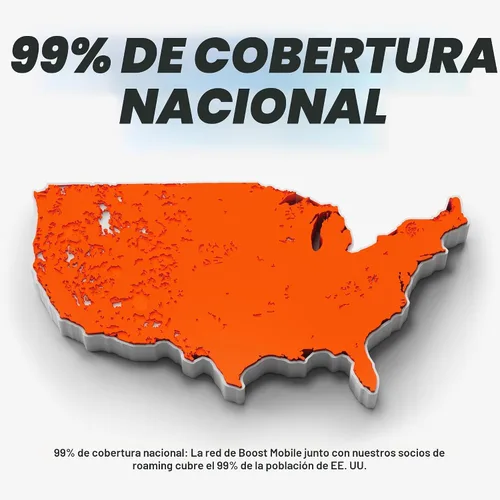 Vista 4 de Boost Mobile Kit SIM Plan Forever Unlimited de $25/mes con pago automático Llamadas, mensajes de texto y datos ilimitados Primer mes incluido