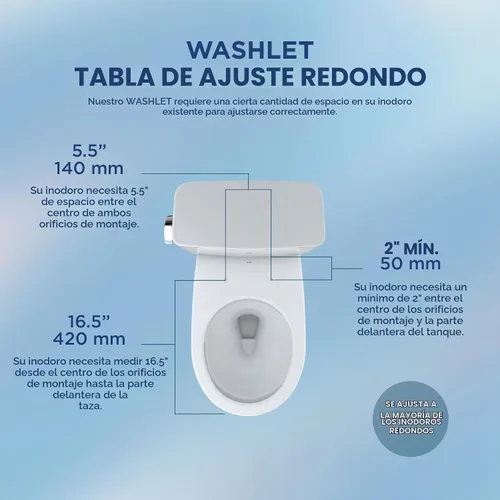 Vista 9 de TOTO® WASHLET® KC2 Asiento electrónico para bidé con asiento calefactado y tapa de cierre suave, redondo, blanco algodón - SW3023#01