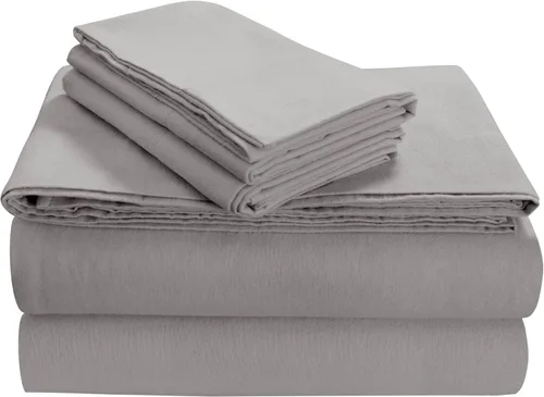Vista 30 de Tribeca Living FL170EDPCSTCAS Fundas de almohada suaves de franela de algodón de 170-GSM, Cashmere, Estándar