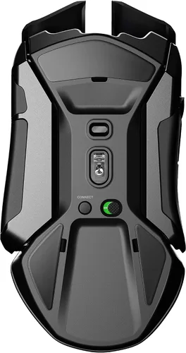 Vista 6 de SteelSeries Rival 650 Mouse Quantum Wireless para videojuegos, batería de carga rápida, 12,000 Cpi Truemove3 + sensor óptico dual, baja distancia