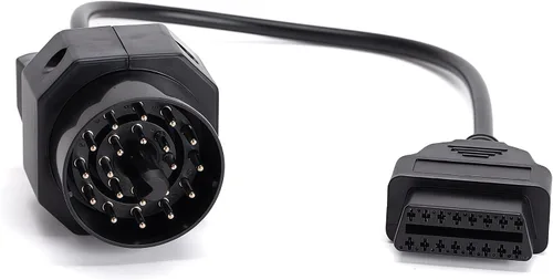 Vista 8 de Adaptador OBD1 a OBD2 para Ford de 7 pines a 16 pines Conector Negro Cable Adaptador OBD Herramienta de Diagnóstico de Reparación Conector