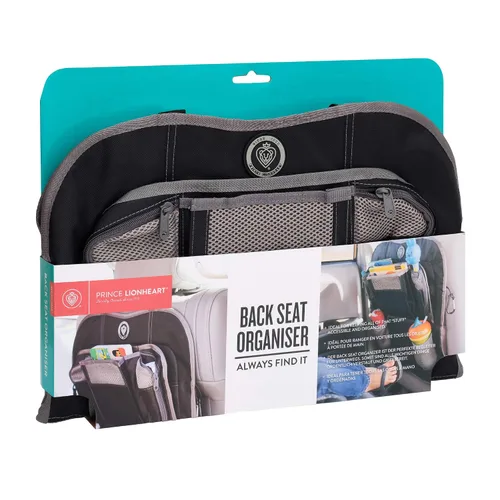 Vista 2 de Prince Lionheart Organizador de asiento trasero, negro