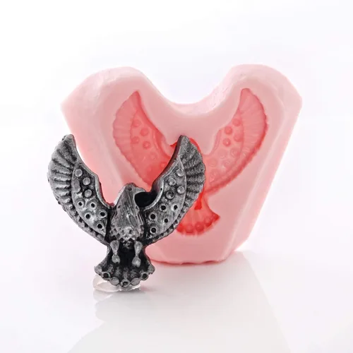 Vista 9 de Eagle - Molde de silicona para alimentos, fondant, chocolate, caramelo, resina, polímero de arcilla